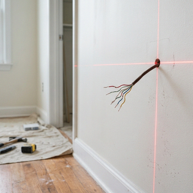 Sanobreeze controller installed in a bedroom